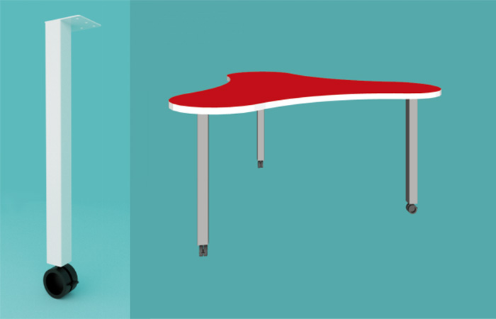 STEEL TABLE-LEGS