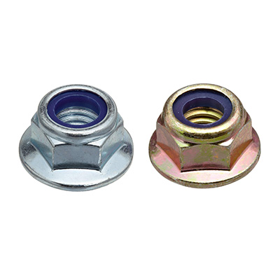 FLANGE NYLON INSERT LOCK NUTS